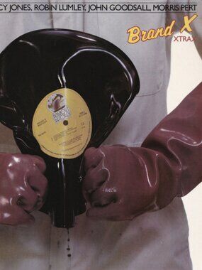 brand x xtrax best of 1986 mint lp - jazz rock fusion phil collins drums genesis